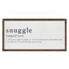 Wall Art * | Best Price 12X24 Snuggle Definition