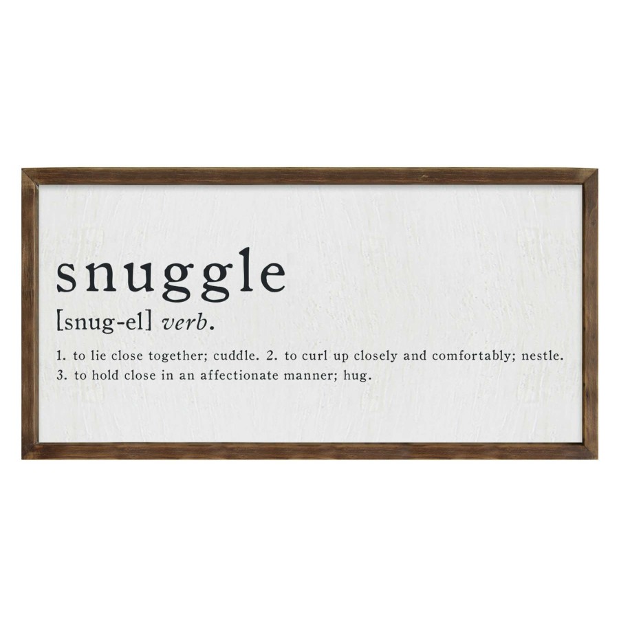 Wall Art * | Best Price 12X24 Snuggle Definition