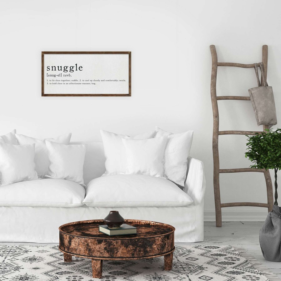 Wall Art * | Best Price 12X24 Snuggle Definition