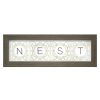 Wall Art * | Top Sellers Glass Framed Nest Wall Art, 20 5.5