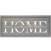 Wall Art * | Best Price 10X24 Home Sentiment Wood Cutout