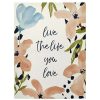 Wall Art * | Best Price Live The Life You Love Canvas Wall Art, 12 16