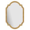 Mirrors * | Classical 20 30 Gold Shaped Mirror