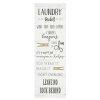 Wall Art * | Good Quality 12X36 Laundry Rules Canvas Wall Art