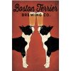 Wall Art * | Clearance Sale 24X36 Boston Terrier Brewing Canvas Art