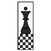 Wall Art * | Top Sellers 6X18 Queen Chess Canvas Wall Art