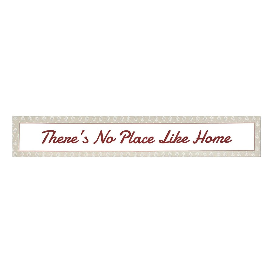 Wall Art * | Good Quality Honeybloom There'S No Place Like Home Canvas Wall Art, 36 6