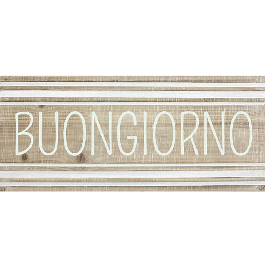 Wall Art * | Top Sellers Buongiorno Wall Plaque, 23 10