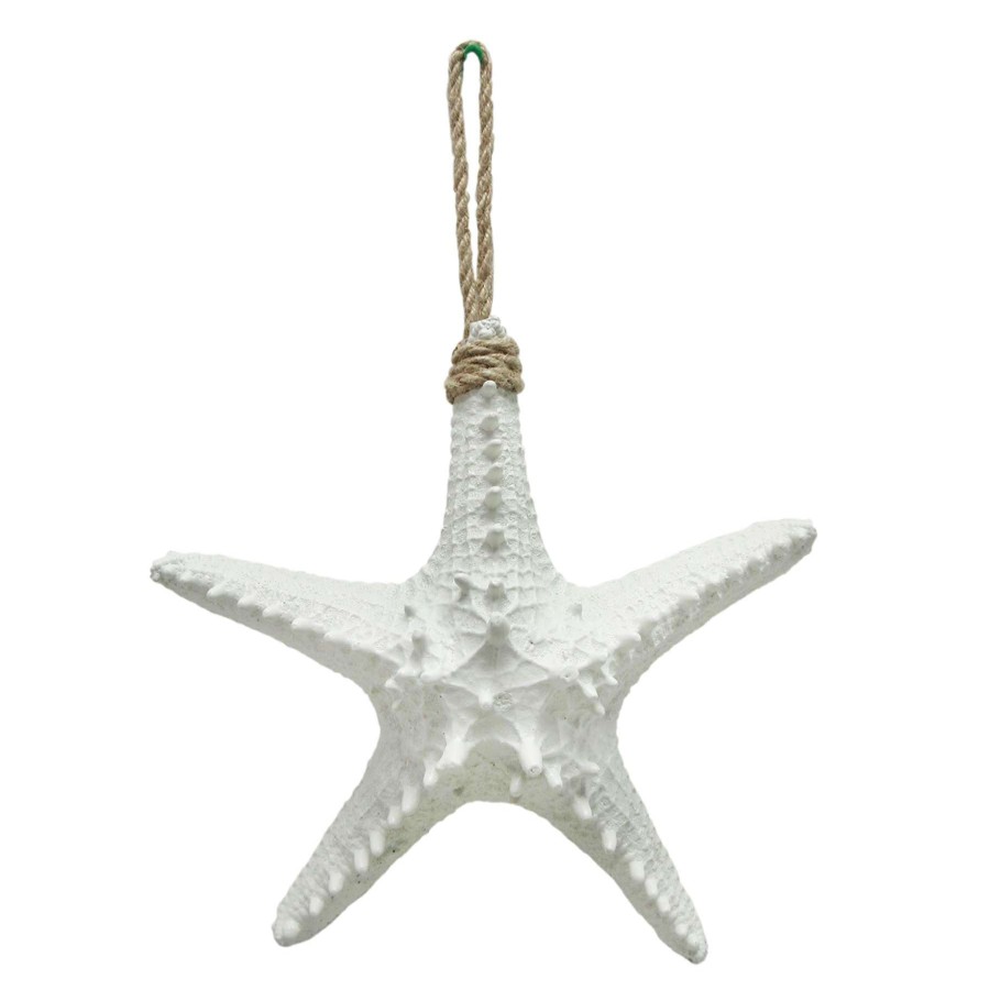 Wall Art * | Hot Sell Ty Pennington Hanging White Starfish, 8