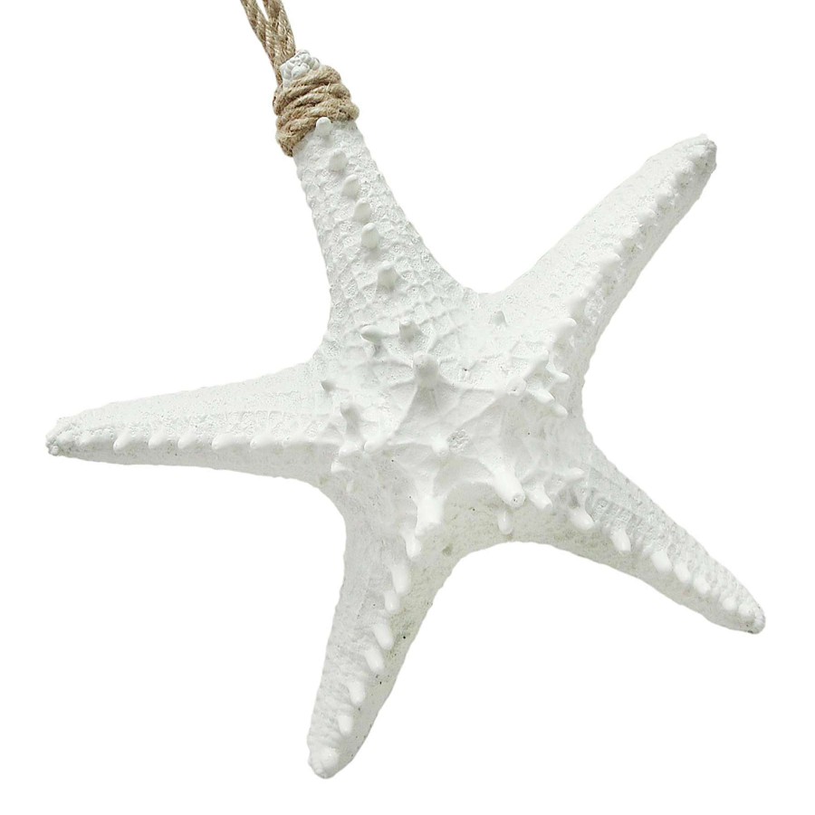 Wall Art * | Hot Sell Ty Pennington Hanging White Starfish, 8