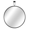 Mirrors * | Popular Honeybloom Hanging Round Wall Mirror, 30