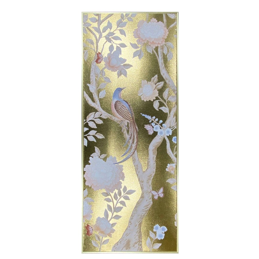 Wall Art * | Quick Delivery Grace Mitchell 3-Piece Chinoiserie Canvas Wall Art, 16 40