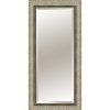 Mirrors * | Good Quality 32X68 Rectangle Solid Wood Tiers Champagne Floor Mirror