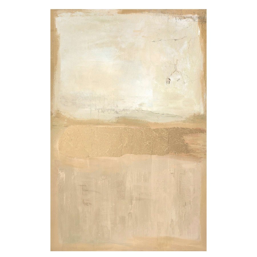 Wall Art * | Cut Price Tan Abstract Canvas Wall Art, 24 36