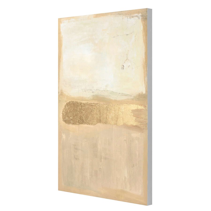 Wall Art * | Cut Price Tan Abstract Canvas Wall Art, 24 36