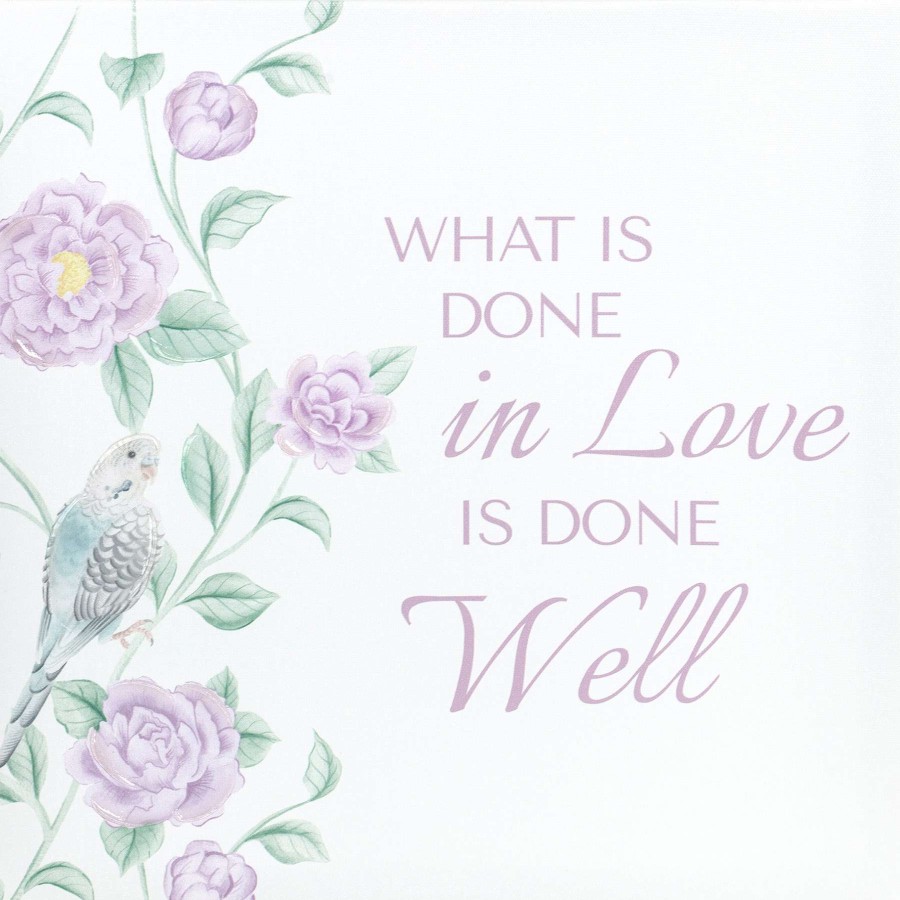 Wall Art * | Best Price Grace Mitchell What Is Done Canvas Wall Art, 12