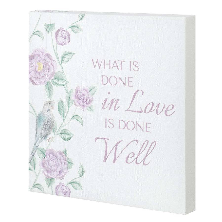 Wall Art * | Best Price Grace Mitchell What Is Done Canvas Wall Art, 12