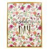 Wall Art * | Classical Grace Mitchell Foiled Wonderful Day Framed Canvas Wall Art, 16 20