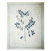 Wall Art * | Best Price Honeybloom Botanical Leaf & Script Canvas Wall Art, 16 20