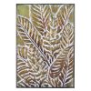 Wall Art * | Exclusive Design Metal Rectangle Foliage Wall Decor, 32