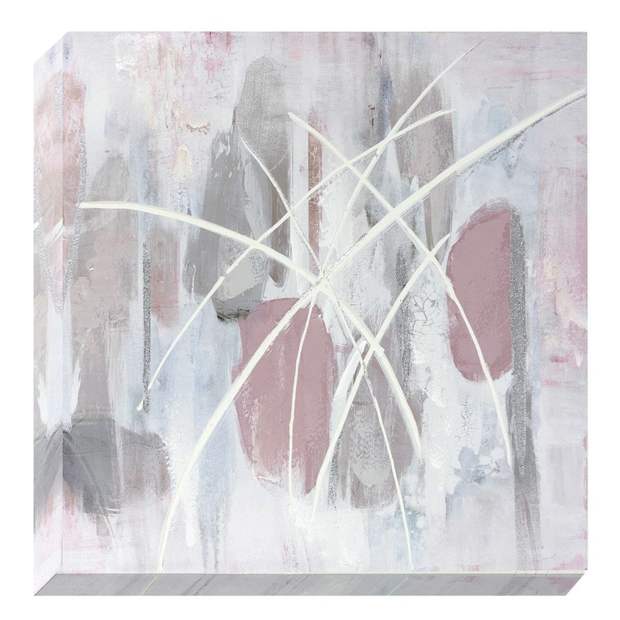 Wall Art * | Tendy Style Laila Ali Pastel Geo Canvas Wall Art, 30