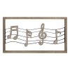 Wall Art * | Quick Delivery 19X11 Music Staff Notes Wall Art