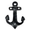 Wall Accents * | Cut Price 3X4 Metal Gunmetal Anchor Hook