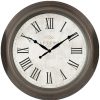 Frames & Clocks * | Discount Sale 12In Classic Roman Numeral Wall Clock