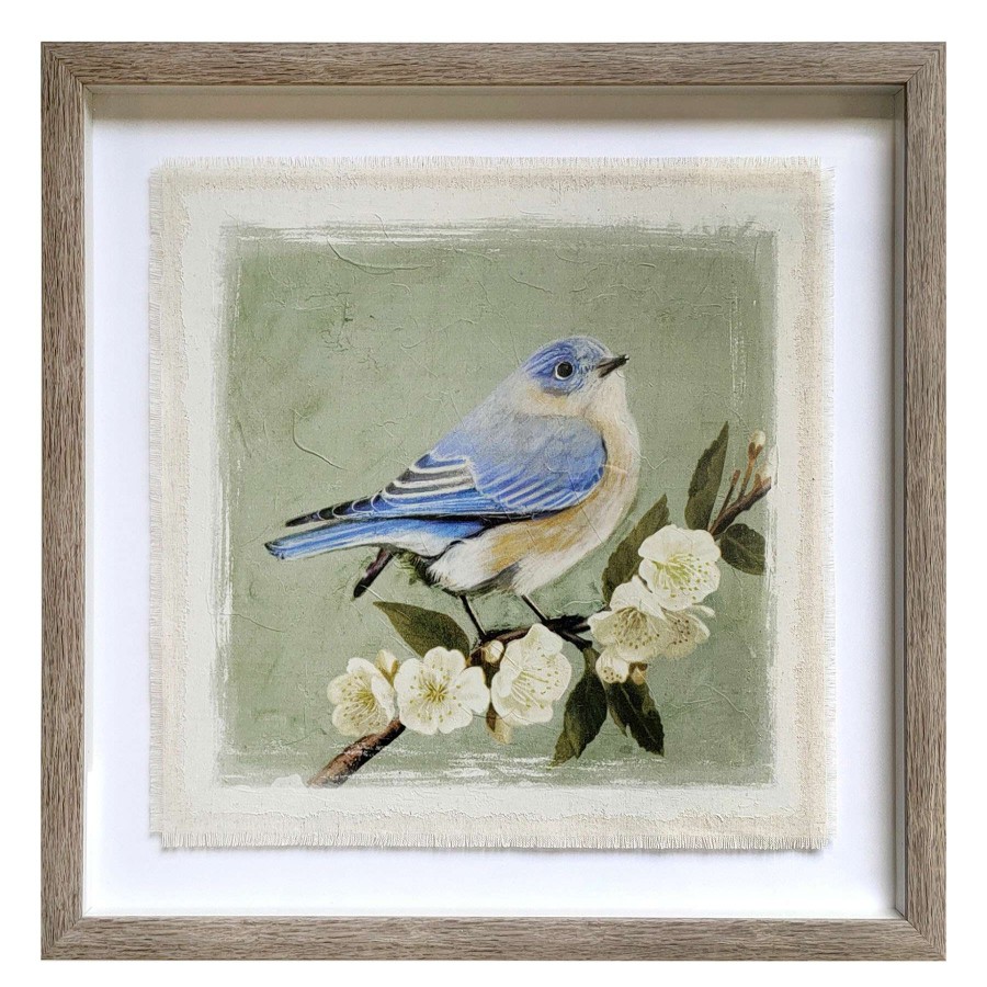 Wall Art * | Discount Sale Framed Bird Wall Art, 18