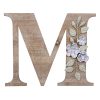 Wall Art * | Exclusive Design Grace Mitchell 14 Floral Monogram Wall Art, M