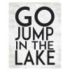 Wall Art * | Excellent Ty Pennington 16X20 Jump In The Lake Canvas Wall Art