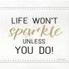 Wall Art * | Hot Sell 12X12 Sparkle Glitter Canvas Art