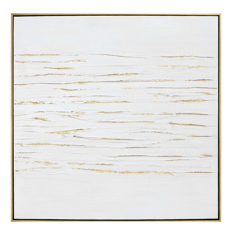 Wall Art * | Original Grace Mitchell Framed Abstract Canvas Wall Art, 30