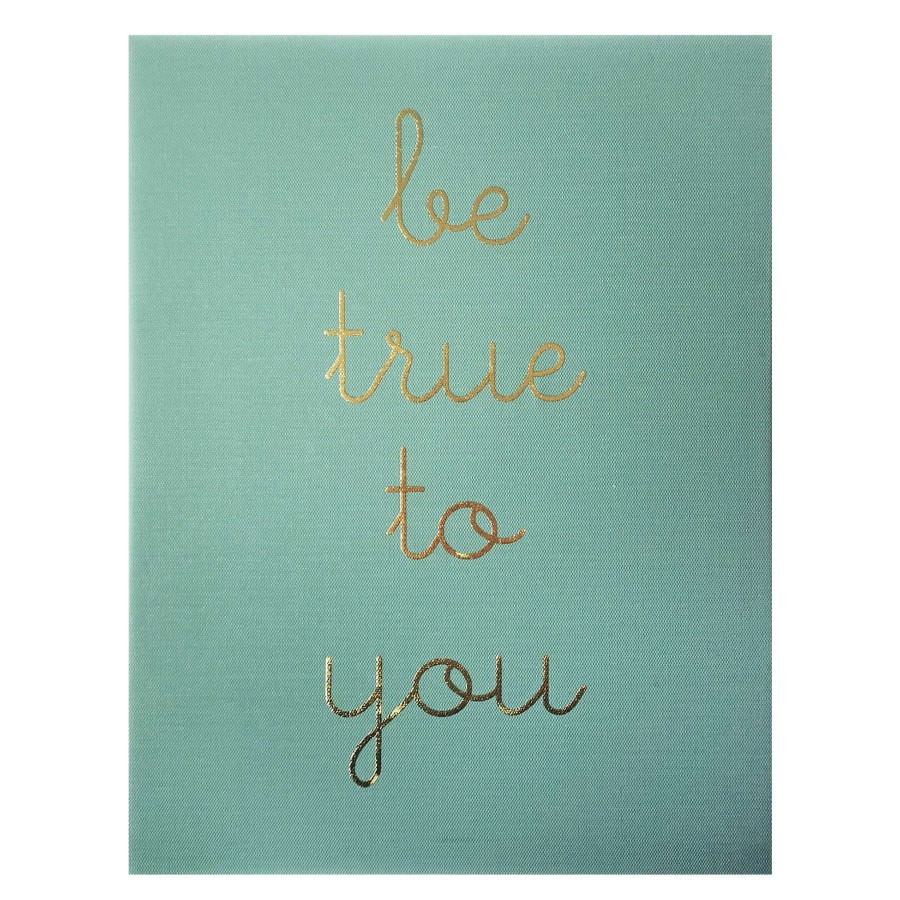 Wall Art * | Popular Tracey Boyd 11X14 Be True To You Canvas Wall Art