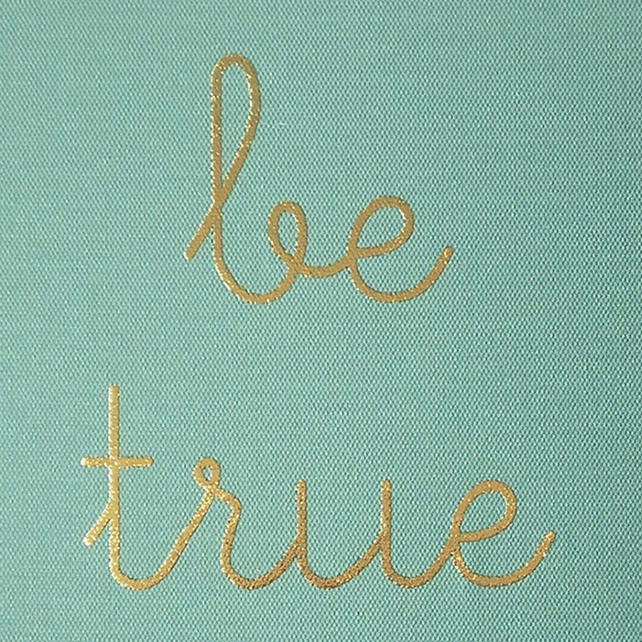 Wall Art * | Popular Tracey Boyd 11X14 Be True To You Canvas Wall Art