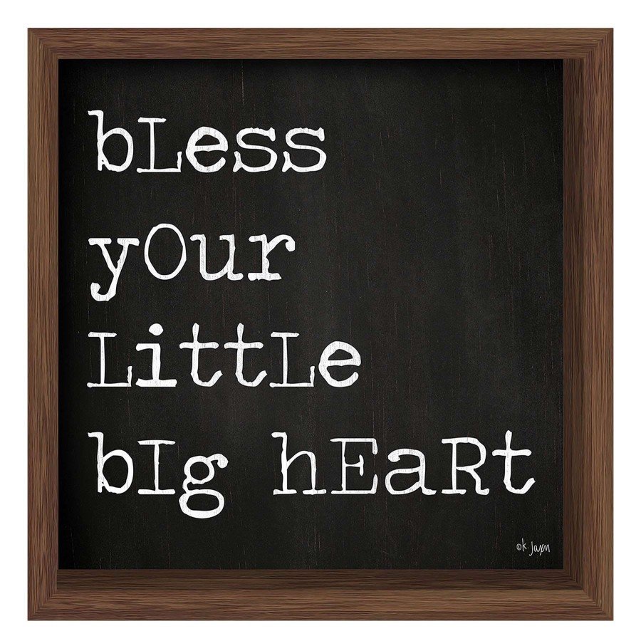 Wall Art * | Quick Delivery Bless Your Heart Wall Sign, 12