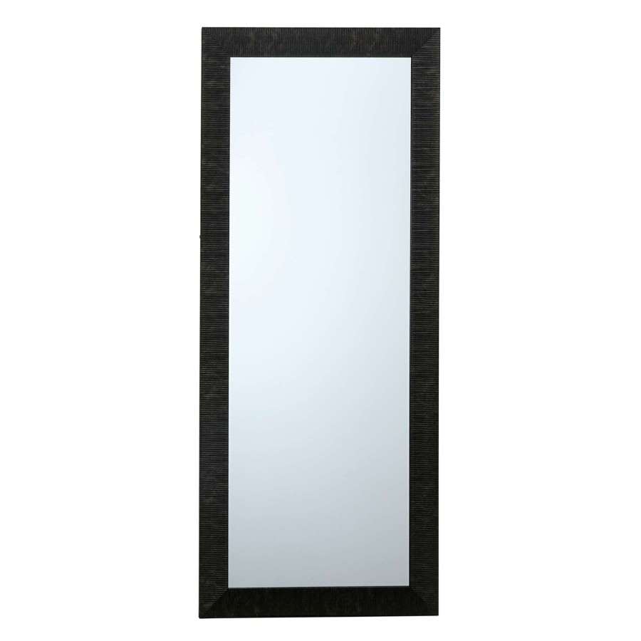 Mirrors * | Classical 24 58 Grey Ornate Mirror