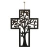 Wall Art * | New Threads Metal Tree Cross Decor, 18