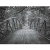 Wall Art * | Original Forest Bridge Canvas Wall Art, 40 30