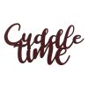 Wall Art * | Classical 20X10 Cuddle Time Metal Word Wall Decor