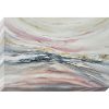 Wall Art * | Cheap 40X60 Soft Pink Abstract Wave Enhanced Canvas