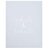 Wall Art * | Online Store Inhale Exhale Canvas Wall Art, 11 14