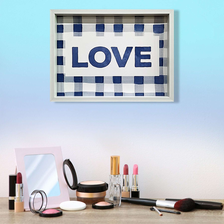 Wall Art * | Best Price Aw 16X12 Gingham Love