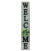 Wall Art * | Exclusive Design Galvanized Metal Welcome Sign, 55