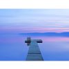 Wall Art * | Good Quality 22X28 Blue Lake Dock Canvas Wall Art