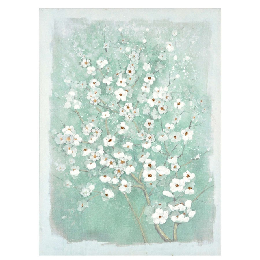 Wall Art * | Discounts Grace Mitchell Abstract Flowers Canvas Wall Art, 40 30