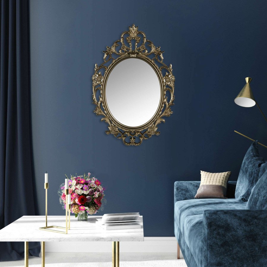 Mirrors * | Excellent 23X32 Antique Mirror