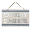 Wall Art * | Exclusive Design You Are My Sunshine Wooden Wall Sign, 14 8.5