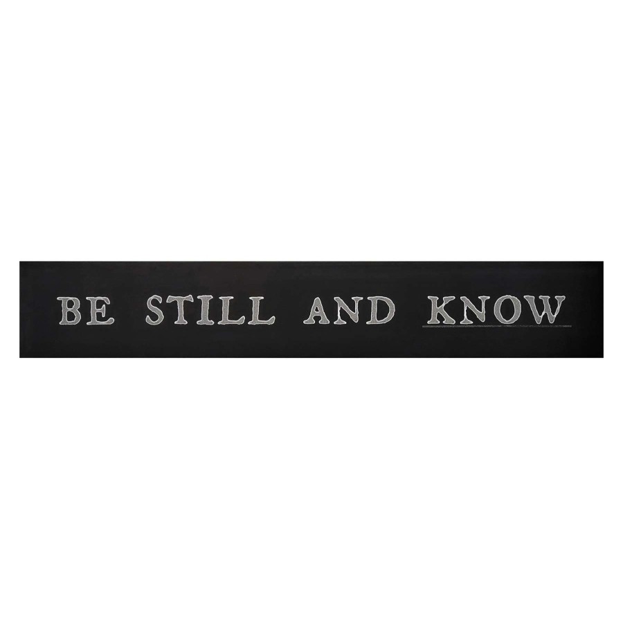 Wall Art * | Top Sellers Be Still And Know Canvas Wall Art, 36 6