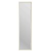 Mirrors * | Discounts 14X53 Over The Door Mirror With Hardware, White